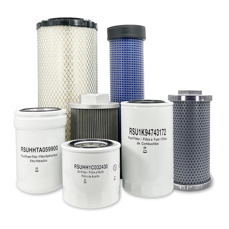 Load image into Gallery viewer, Maintenance Filter Kit For Kubota SVL75-2 Skid Steer Loader S/N 35178 & Above | 58319 & Below - Engine Maintenance Parts > Filter Kits from MyMROmarts