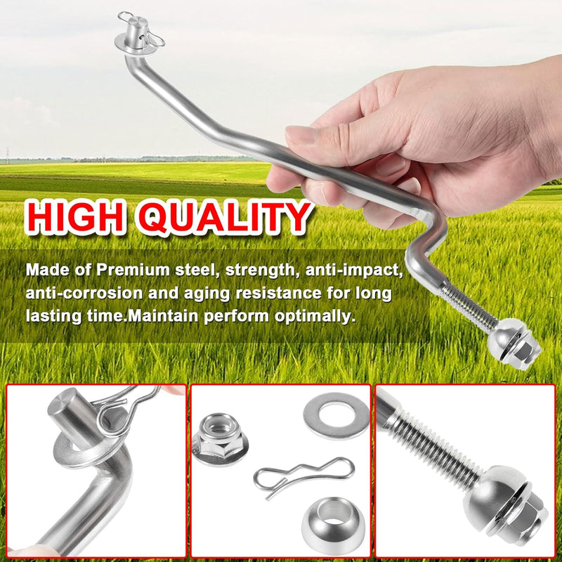 Afbeelding laden in Galerijviewer, GX20497A Deck Lift Linkage Hanger Arm Front Draft Arm Kit Suitable for John Deere Tractor Mower 155C,190C,D100,D105,D110,D120 X S E L LA Series from MyMROmarts