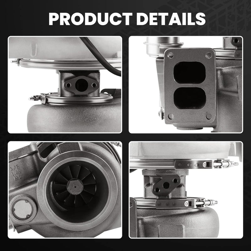 Load image into Gallery viewer, Turbocharger 732915-0001 Turbo GTA470201BS 550HP+ Turbo for Caterpillar Truck with 3406E C15 Engine 1994-2001 from MyMROmarts