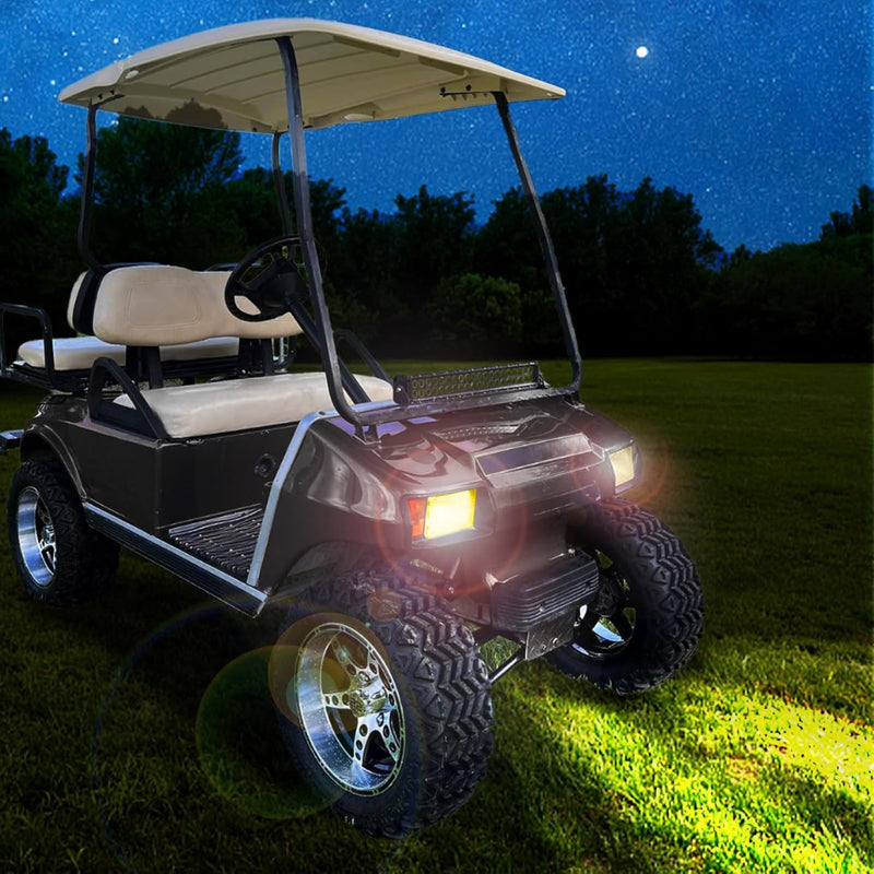 Load image into Gallery viewer, Halogen Headlights for 1993 Up Club Car Ds Passenger and Driver Side Factory Style OEM 101988002 101988001 Replace 12V Head Lights Kit Assembly from MyMROmarts