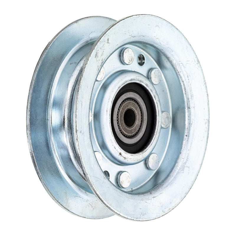 Afbeelding laden in Galerijviewer, 2 Pack 8TEN Flat Idler Pulley AM146880 for John Deere X300 X304 X310 X320 X350 LTR155 LTR166 Sabre from MyMROmarts
