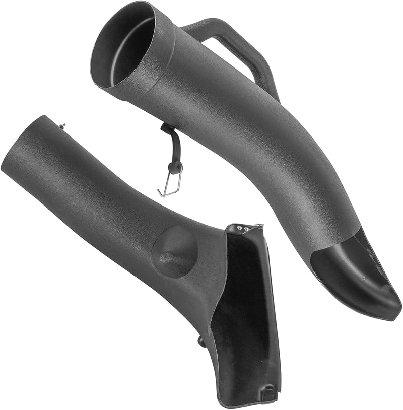 Load image into Gallery viewer, Upper & Lower Discharge Chute Compatible with John Deere 102 105 115 125 135 D110 D120 L100 L105 L107 L108 L110 L111 L118 LA100 LA110 LA120 X110 X120 X125 X145 GY20423 GY20159 GX20398 from MyMROmarts