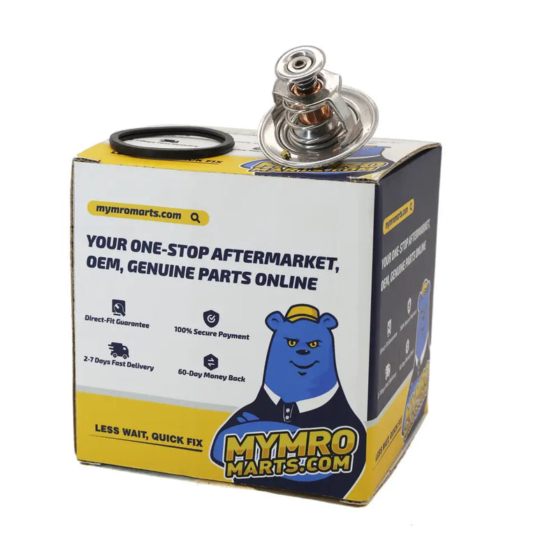 Load image into Gallery viewer, 82° Engine Thermostat 6631692 for Bobcat Skid Steer Loader 843 853 1213 from MyMROmarts