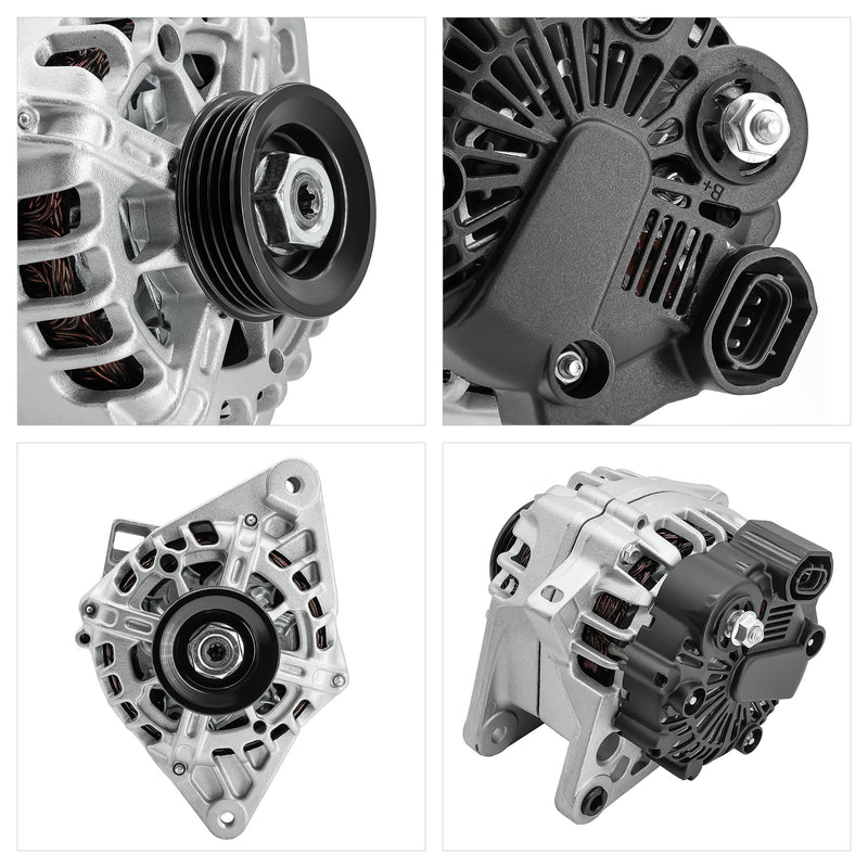 Load image into Gallery viewer, Alternator 11311N 3730023650 2655635 Compatible with Hyundai 2007-2012 Elantra 2010-2011 with Engine 2.0L L4 - Electrical Parts > Alternator from MyMROmarts