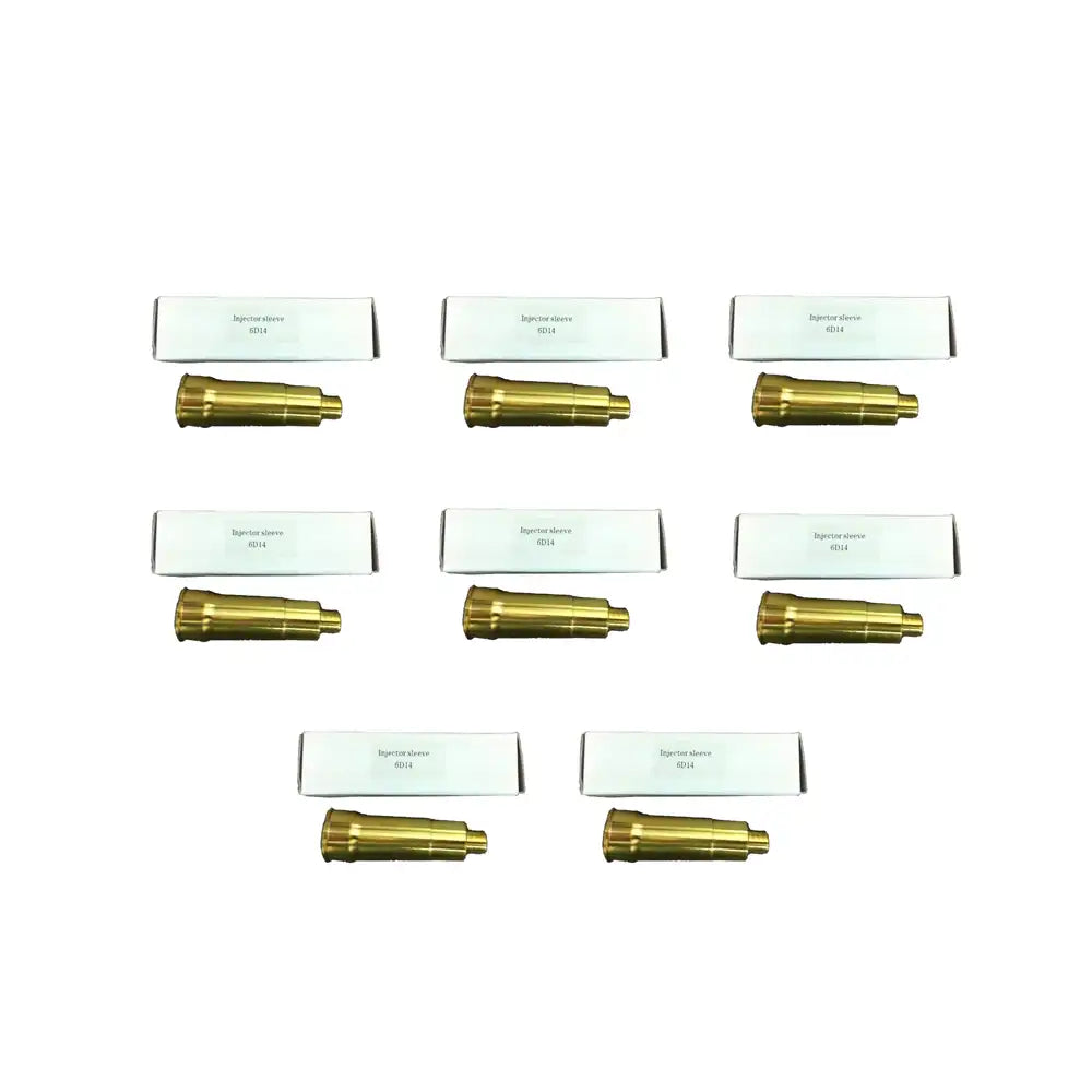 8PCS Injector Sleeve 31201-68209 for Mitsubishi Engine 8DC9 8DC8