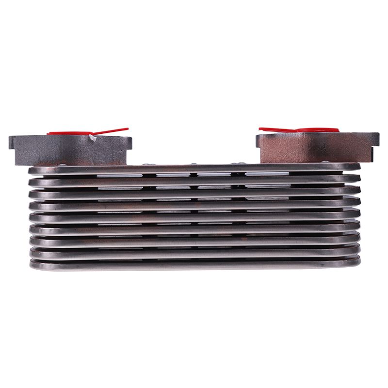 Load image into Gallery viewer, 9 Plate Oil Cooler 225-6817 for Caterpillar Engine C4.4 3054C 3054E CAT 414E 416D 420D 422E 424D 428D 430D 432D 434E 442D 444E 312D2 313D2 315C - Engine Parts > Cooling System > Oil Cooler from MyMROmarts