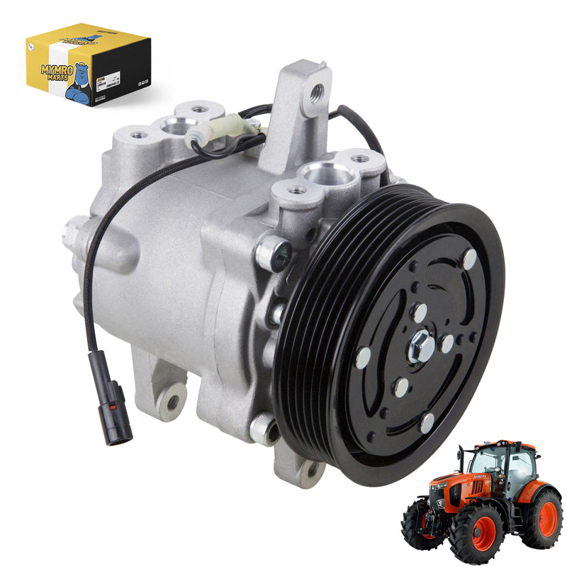 Load image into Gallery viewer, A/C Compressor 3P999-00620 SVO7E 6PK for Kubota M126GXDTC M126XDTC M135GXDTC M135XDTC from MyMROmarts