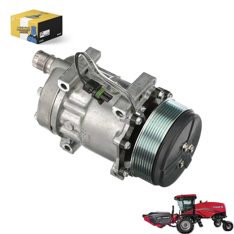Load image into Gallery viewer, A/C Compressor 87363860 87649534 for CASE Windrower WDX2302 WDX1202 WDX1902 WD1203 WD1903 WD2303 from MyMROmarts