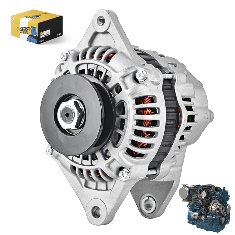 Load image into Gallery viewer, 12V 80A Alternator 1G39864012 1G398-64012 For Kubota V3300 Engine - Electrical Parts > Alternator from MyMROmarts