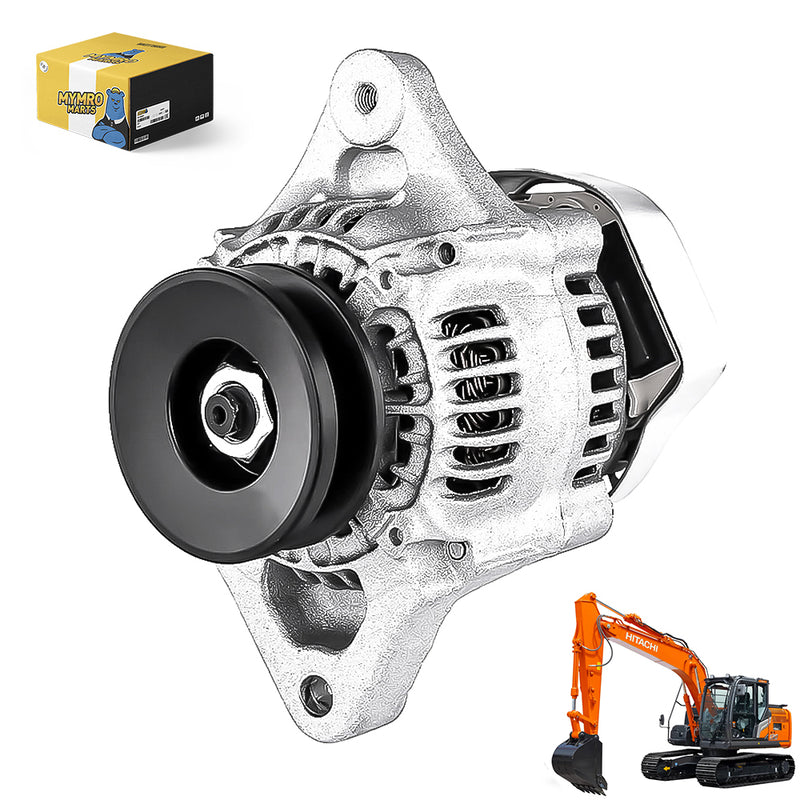 Load image into Gallery viewer, Alternator YM129423-77200 101211-1170 for Hitachi ZX17U-2 ZX17UNA-2 Excavators - Electrical Parts > Alternator from MyMROmarts