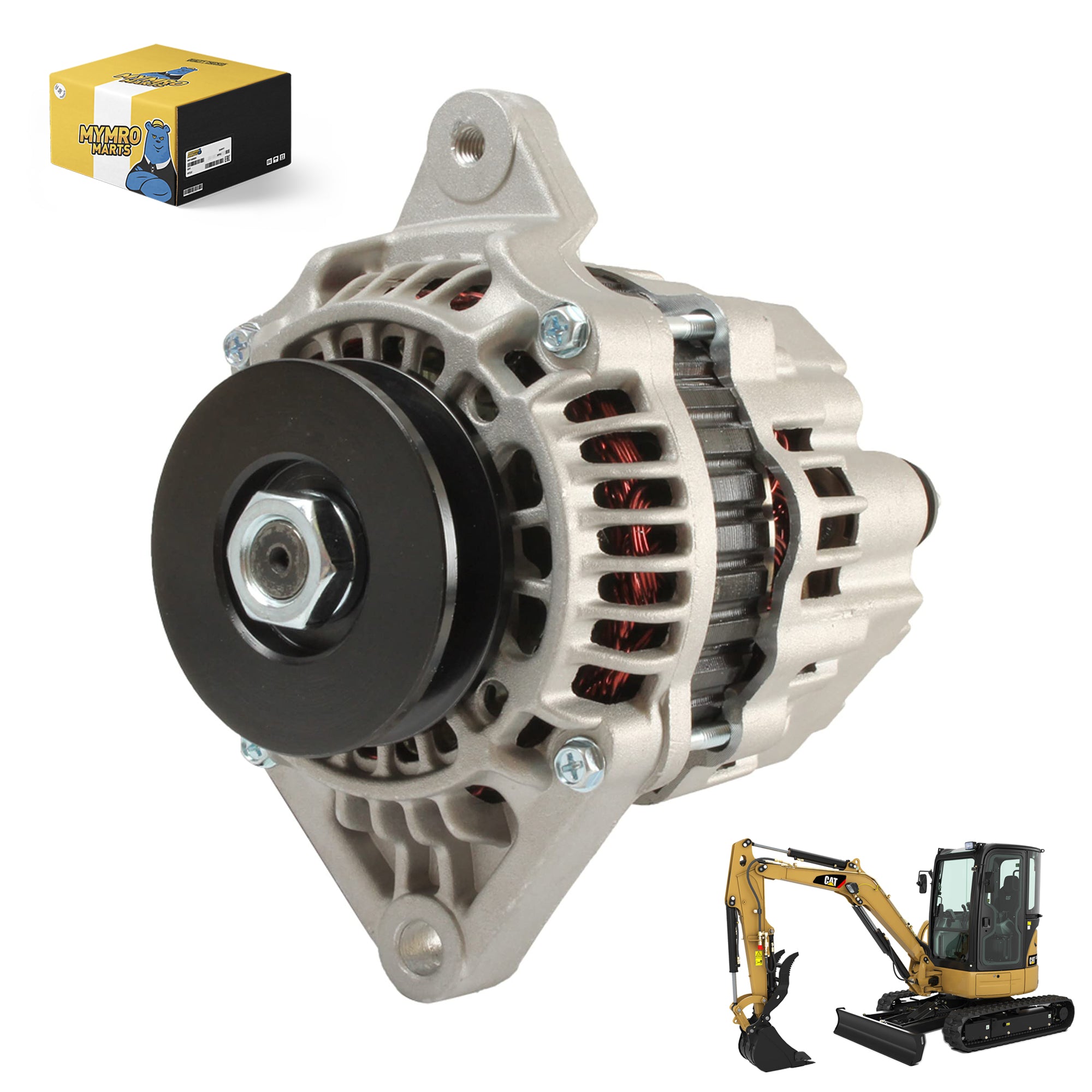 Alternator 280-3787 Fits For Caterpillar 303.5D 303C CR 304C 304C CR 305.5D 303.5C 304D CR 305C CR 305D CR
