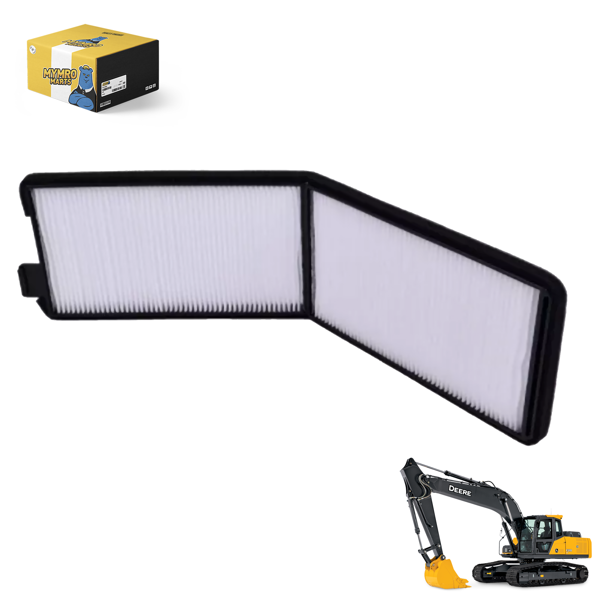 Cabineluchtfilter 4684045 voor John Deere graafmachine 30G 35G 50P 50G 60D 60G PC4 35P 60P 30P PC7 85P Yanmar 4HNPAE