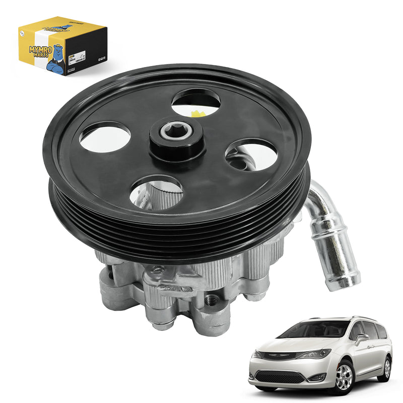 Load image into Gallery viewer, Power Steering Pump 21-5223 for Chrysler Minivan 2001-2007 Town & Country 3.3L 3.8L, 2001-2003 Voyager 3.3L, 2001-2002 Grand Voyager 3.8L - Hydraulic Parts > Gear Pump from MyMROmarts