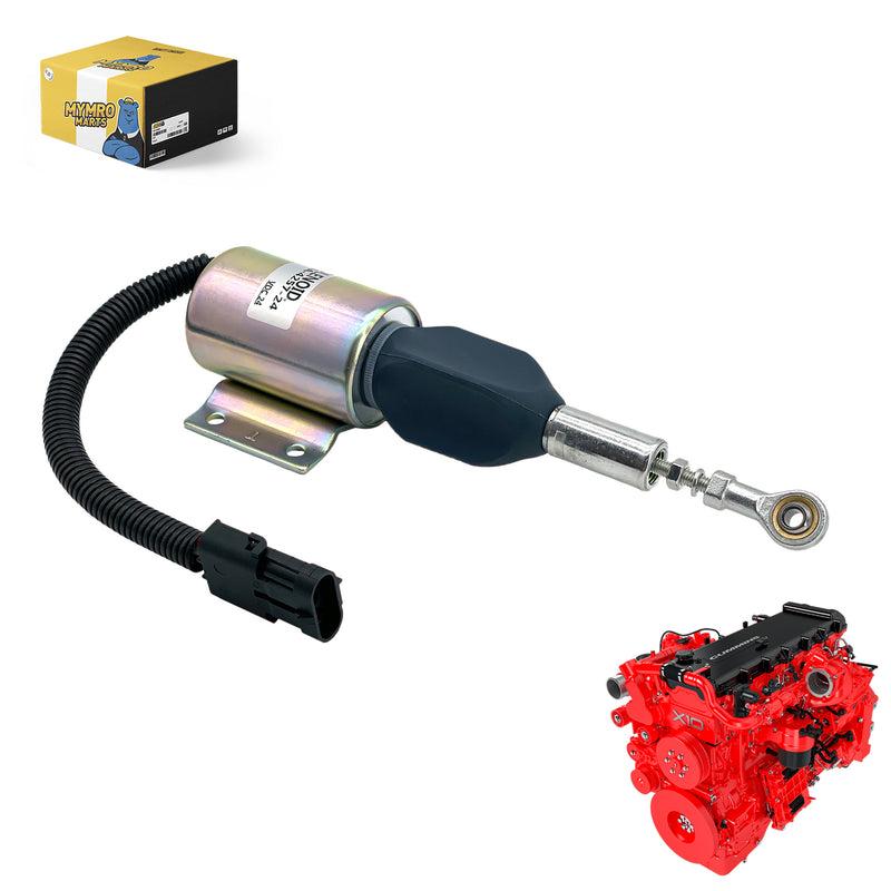 Chargez l'image dans la visionneuse de la galerie, 24V Stop Solenoid 3926412 SA-4257-24 For Cummins 6CT Engine from MyMROmarts