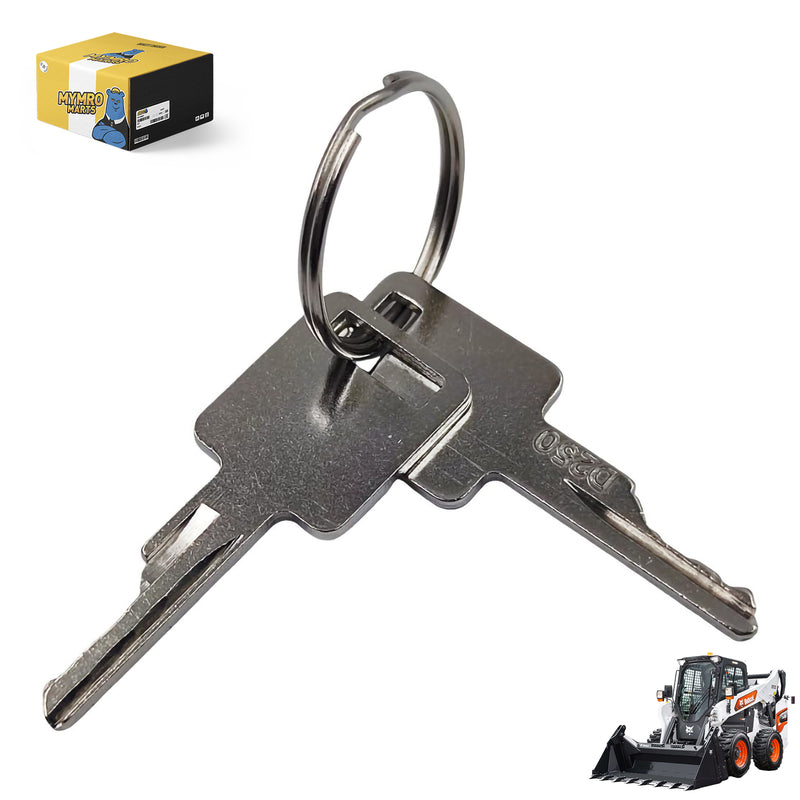 Załaduj obraz do przeglądarki galerii, D250 Ignition Keys 6693241 for Bobcat S100 S130 S150 S160 S175 S185 S205 S220 S250 S300 S330 S450 S510 S530 S550 S570 S650 S590 S630 S750 S770 S850 Skid Steer Loaders from MyMROmarts