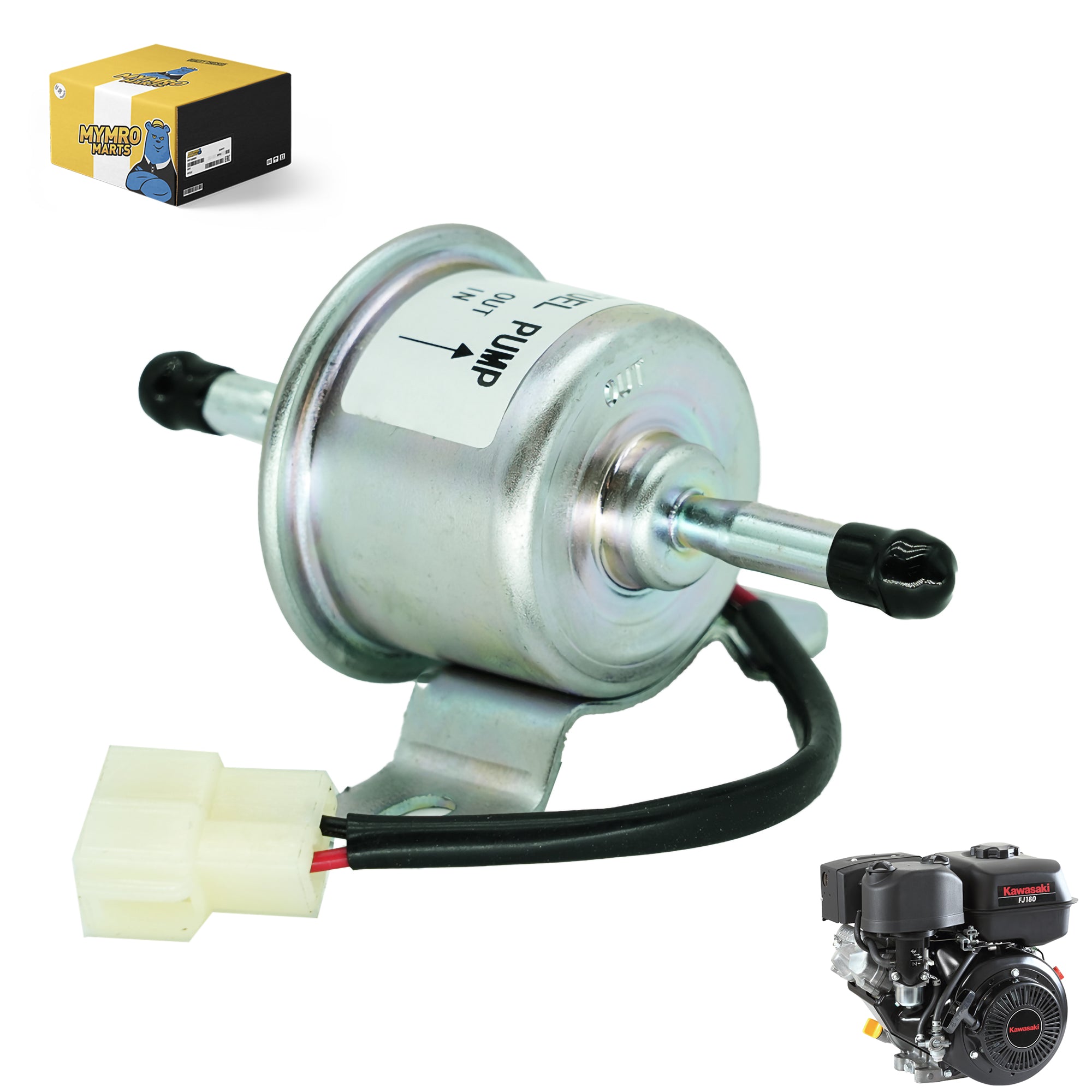 Fuel Pump 49040-2065 for Kawasaki FD501D FD620D FD661D FD671D FD711D FD750D Mower ATV Generator