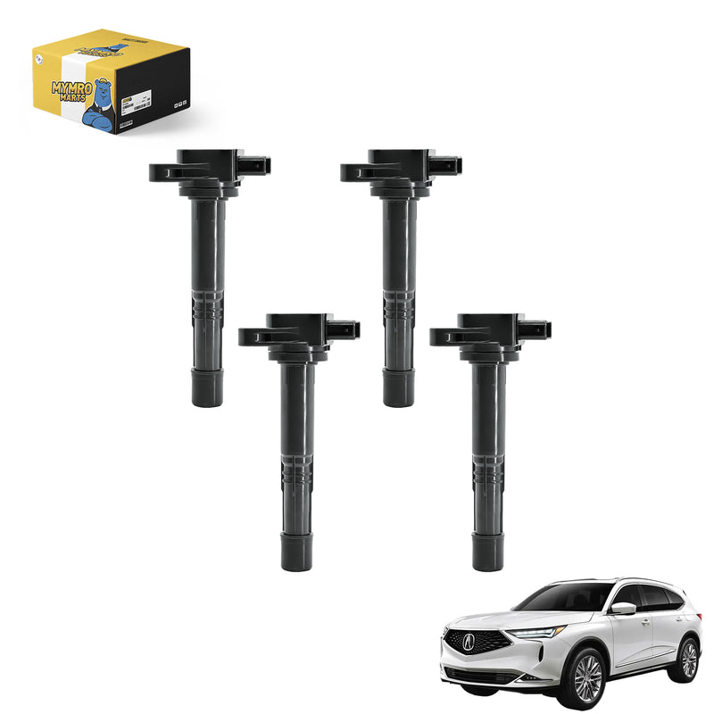 Load image into Gallery viewer, 4PCS Ignition Coil Pack UF311 UF583 30520PNA007 30520RRA007 for 2002-2006 Acura Coupe RSX with 2.0L L4 - Electrical Parts > Other Electrical Parts > Solenoid Valve Coil from MyMROmarts