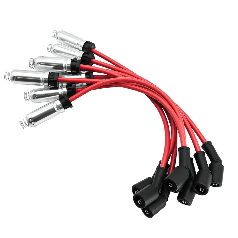 Load image into Gallery viewer, Set of 8 Square UF413 Ignition Coils Pack & Platinum Spark Plugs & Wires Set, Replacement for UF413 D510C 5C1554,Compatible with Isuzu 2007 Truck NPR with V8 6.0L Engine - Electrical Parts > Other Electrical Parts > Solenoid Valve Coil from MyMROmarts