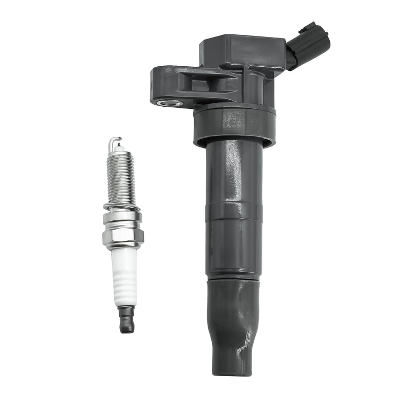 Load image into Gallery viewer, Ignition Coil UF611 27300-3F100 C1667 & XP6203 Double Iridium Spark Plug for HYUNDAI Sonata Santa Fe Tucson Genesis Coupe - Electrical Parts > Other Electrical Parts > Solenoid Valve Coil from MyMROmarts