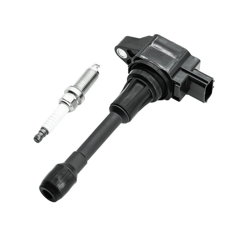 Load image into Gallery viewer, Set of 4 Ignition Coil Pack UF549 22448ED000 and Iridium Spark Plugs 9029 Fit For Nissan Sentra,Altima,Versa,Rogue,Cube,Urvan,NV200,Pathfinder 2007-2015&INFINITI QX60 2014 2015 1.6L 1.8L 2.0L 2.5L L4 - Electrical Parts > Other Electrical Parts > Solenoid Valve Coil from MyMROmarts