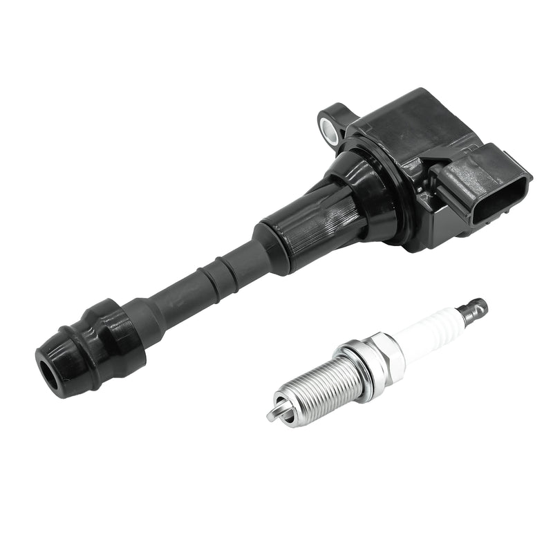 Cargue la imagen en el visor de la galería, 6PCS Ignition Coil UF349 C1406 & Double Iridium Spark Plug 224018H515 For Nissan Altima Maxima Murano Frontier Quest XTERRA Pathfinder NV1500 NV2500 NV3500/Infiniti l35 QX4/Suzuki Equator V6 - Electrical Parts > Other Electrical Parts > Solenoid Valve Coil from MyMROmarts