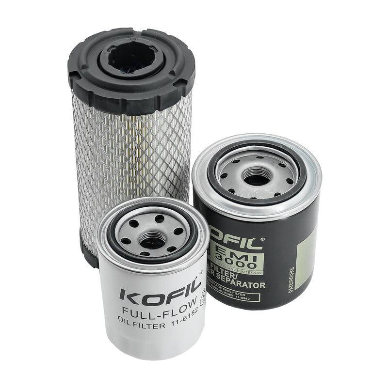 Load image into Gallery viewer, 3 filters 1 Set Maintenance Kit 11-6182 11-9342 11-9059 for Thermo King Tripac APU or Evolution from MyMROmarts