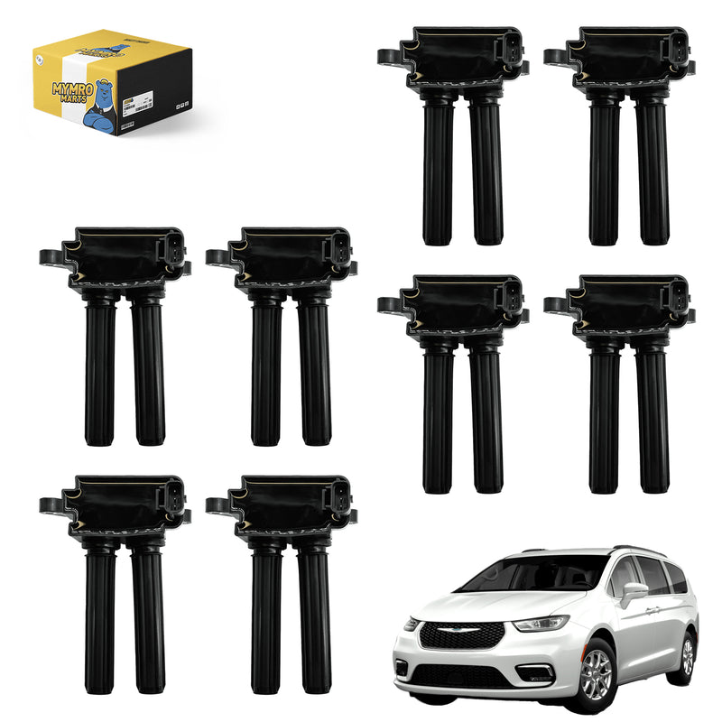 Load image into Gallery viewer, Ignition Coils Pack Set of 8 UF504 For Chrysler Sedan 300 SUV Aspen with Engine V8 5.7L/6.1L/6.4L - Electrical Parts > Other Electrical Parts > Solenoid Valve Coil from MyMROmarts