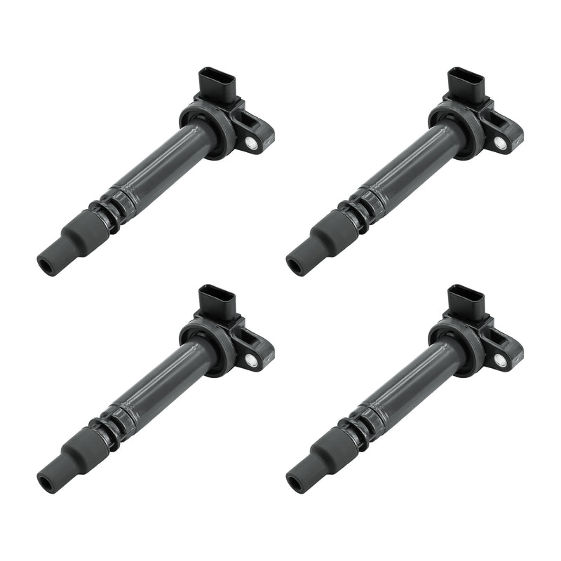 Load image into Gallery viewer, Set of 4 Ignition Coil UF323 C1305 90919-02237 Compatible with Toyota 2000-2004 Tacoma 2.4L 2.7L L4 2000-2004 - Electrical Parts > Other Electrical Parts > Solenoid Valve Coil from MyMROmarts