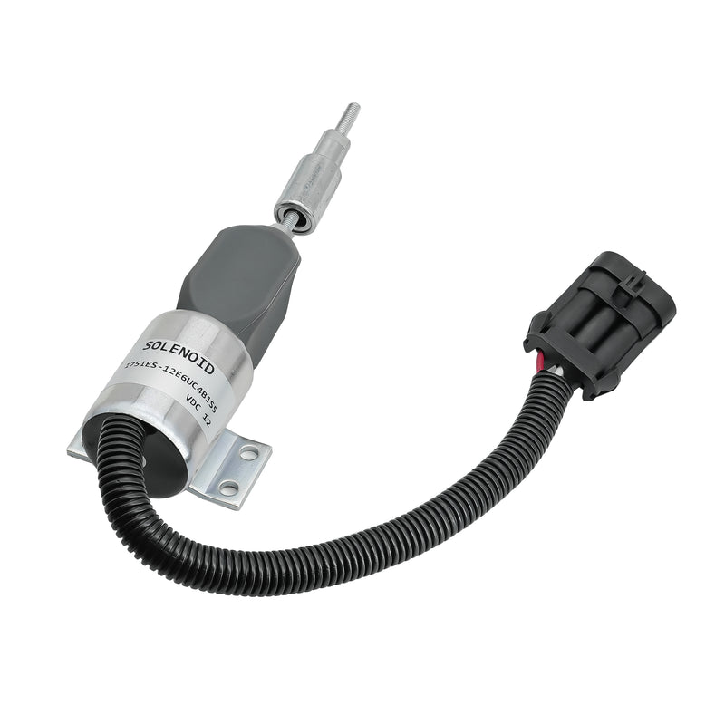 Carica immagine in Galleria Viewer, 12V Fuel Shut off Solenoid F1HZ9N392A F1HZ-9N392-A SA-3850-12 1751ES-12E6UC4B1S5 E9HN-9N392AB for New Holland Bale Wagon 1085 1078 1079 from MyMROmarts