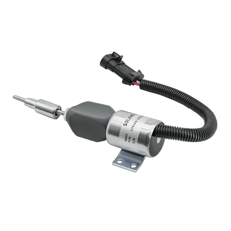 Carica immagine in Galleria Viewer, 12V Fuel Shut off Solenoid F1HZ9N392A F1HZ-9N392-A SA-3850-12 1751ES-12E6UC4B1S5 E9HN-9N392AB for New Holland Bale Wagon 1085 1078 1079 from MyMROmarts