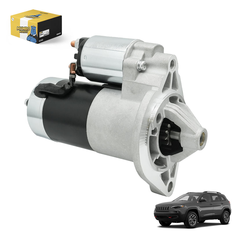 Cargue la imagen en el visor de la galería, New Starter Replacement For Jeep Cherokee Grand Cherokee TJ Wrangler 4.0 4.0L 99 00 01 02 1999 2000 2001 2002 336-1691A 56041012AB 56041012AC 56041012AD, SMT0077, 41048052, 41048052R from MyMROmarts