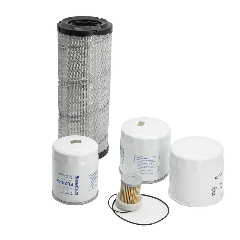 Load image into Gallery viewer, Filter Kit HH164-32430 6A320-59930 TA040-93230 TA040-93220 HH3A0-82623 HHK70-14070 for Kubota Tractor L2800 L3200 L3400 L3700SU L3800 (HST) L2501 H HST - Engine Maintenance Parts > Filter Kits from MyMROmarts