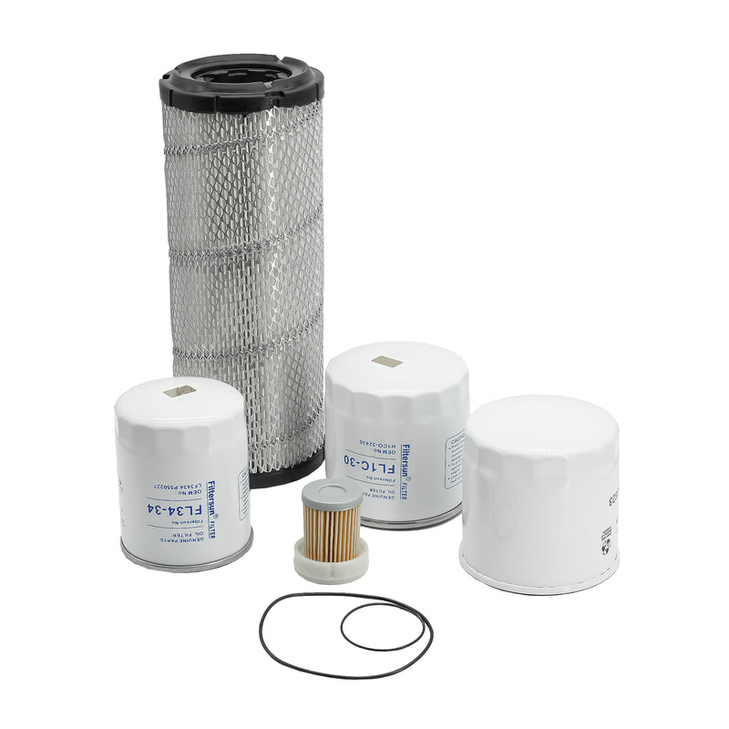 Load image into Gallery viewer, Filter Kit HH164-32430 6A320-59930 TA040-93230 TA040-93220 HH3A0-82623 HHK70-14070 for Kubota Tractor L2800 L3200 L3400 L3700SU L3800 (HST) L2501 H HST - Engine Maintenance Parts > Filter Kits from MyMROmarts
