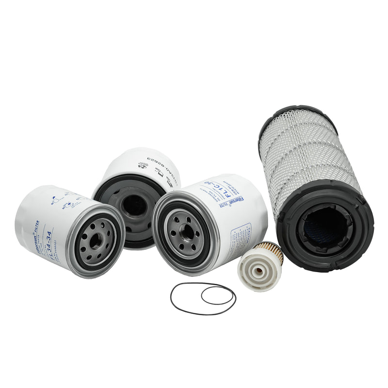 Load image into Gallery viewer, Filter Kit HH164-32430 6A320-59930 TA040-93230 TA040-93220 HH3A0-82623 HHK70-14070 for Kubota Tractor L2800 L3200 L3400 L3700SU L3800 (HST) L2501 H HST - Engine Maintenance Parts > Filter Kits from MyMROmarts
