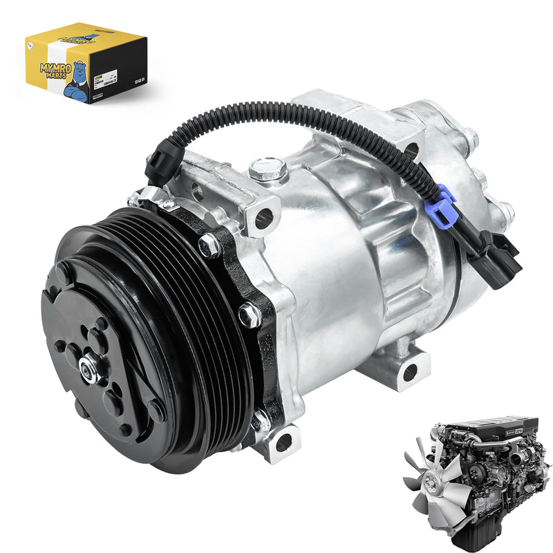 Load image into Gallery viewer, A/C Compressor ABP-N83-304543 for Freightliner Columbia Truck w/ Mercedes Benz OM460LA Engine 2006 from MyMROmarts