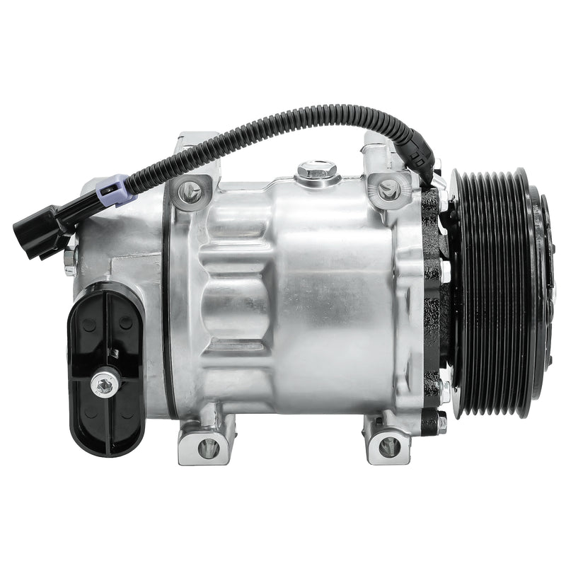 Cargue la imagen en el visor de la galería, A/C Compressor with Clutch 60-02144NA CO-4759C for Kenworth & Peterbilt Models C500 K100E K270 K300 K370 T170 T300 T270 T370 T400 T800 T2000 T600A W900 Replace 4042 4432 4759 - Body Parts > Cab Interior Parts > Air Conditioning Compressor from MyMROmarts