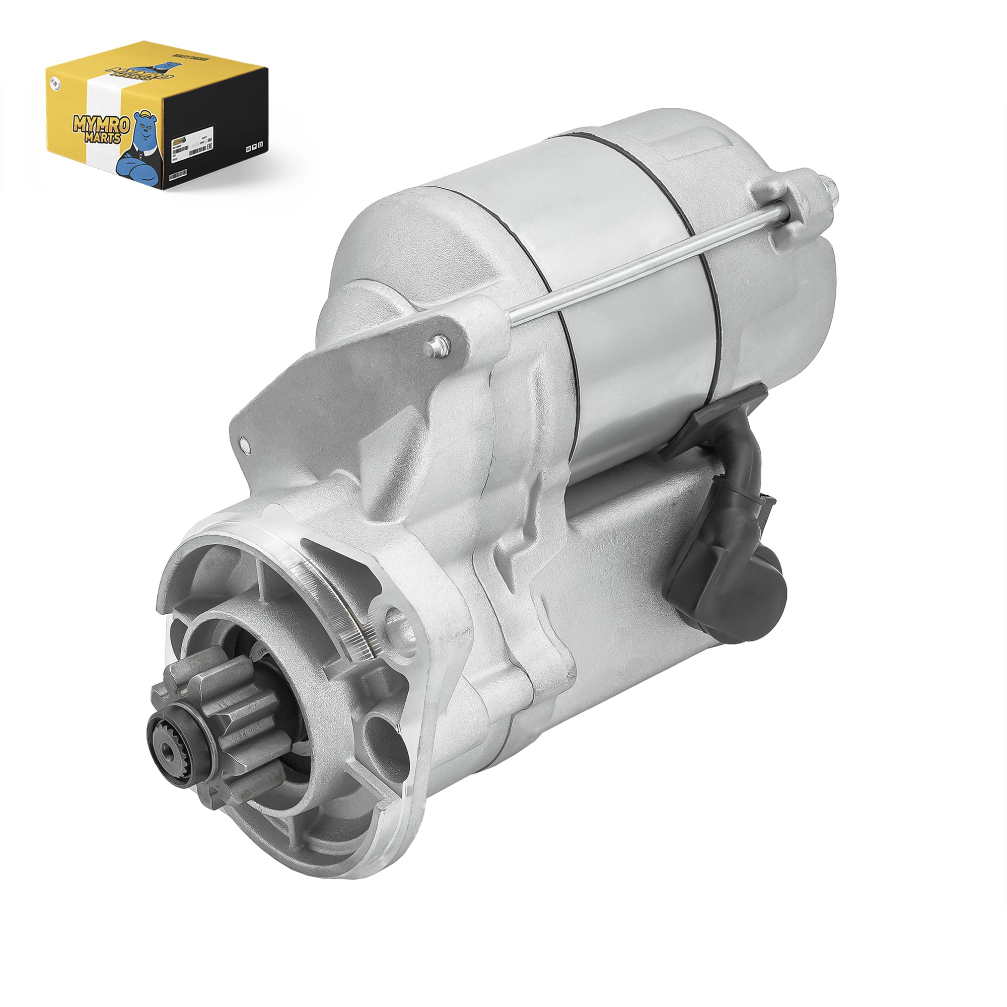 Starter Motor 19616-63010 for Kubota Excavator KX033-4 U35 U35-4 Engine V1902 V1902B