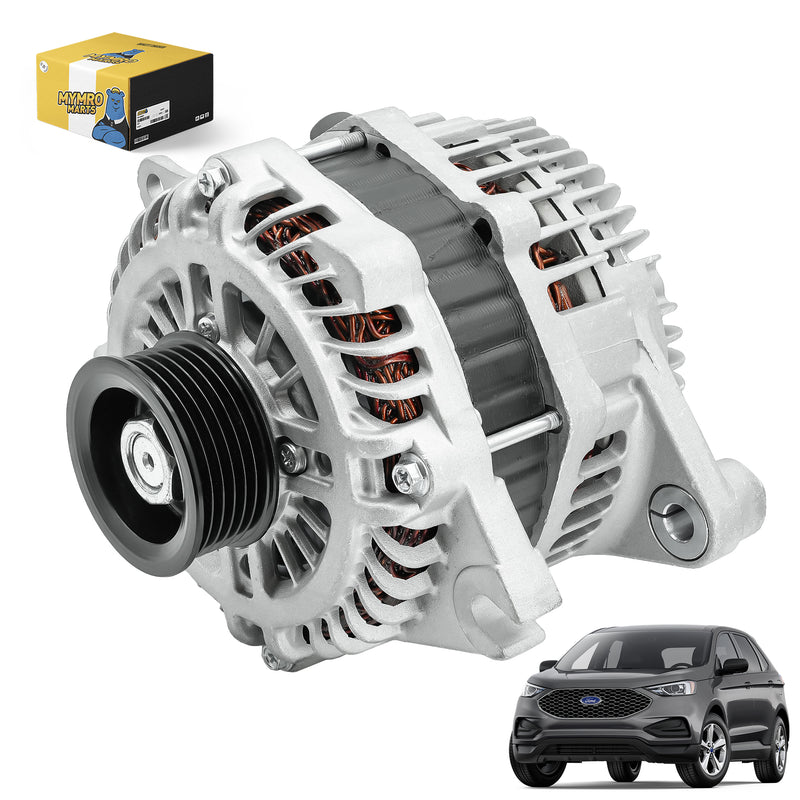 Cargue la imagen en el visor de la galería, Alternator 11273 A3TJ1291 A3TJ1291ZC A003TJ1291 for Ford Fusion 2010-2012 V6 3.5L Edge 2007-2014 All Engine - Electrical Parts > Alternator from MyMROmarts