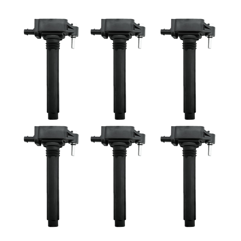 Load image into Gallery viewer, Set of 6 Ignition Coil Pack UF648 For Ram Chrysler Jeep Dodge Durango 300 Town Country Grand Cherokee Wrangler Charger Journey 2011-2016 with 3.6 V6 - Electrical Parts > Other Electrical Parts > Solenoid Valve Coil from MyMROmarts
