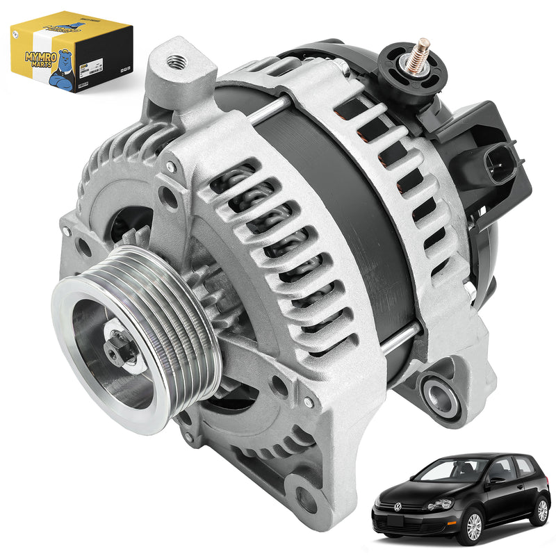 Load image into Gallery viewer, New Alternator 7B0903015, 4801304, AND0429, AND0502, 40052390 For 2009-2010 Volkswagen Minivan Routan V6 3.8L GAS OHV - Electrical Parts > Alternator from MyMROmarts