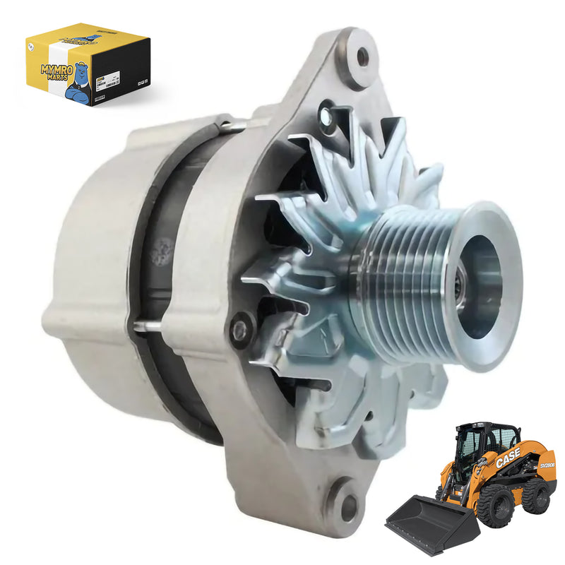 Chargez l'image dans la visionneuse de la galerie, New Alternator 84281043 for Case SR130 SR150 SR175 SV185 Skid Steer Loaders - Electrical Parts > Alternator from MyMROmarts