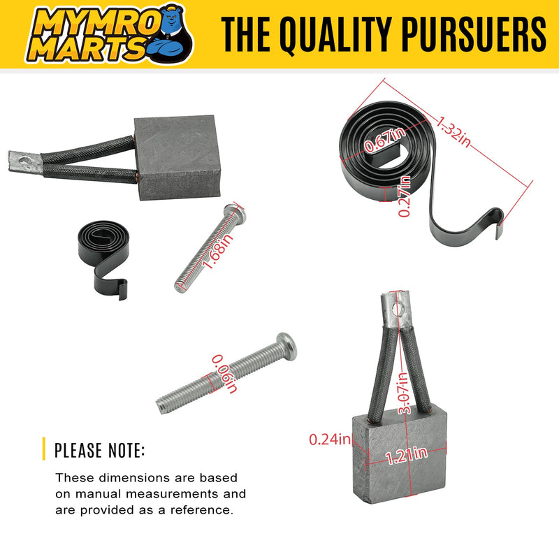 Load image into Gallery viewer, Electric Motor Brush Kit 122967 SKY122967 16.908.260