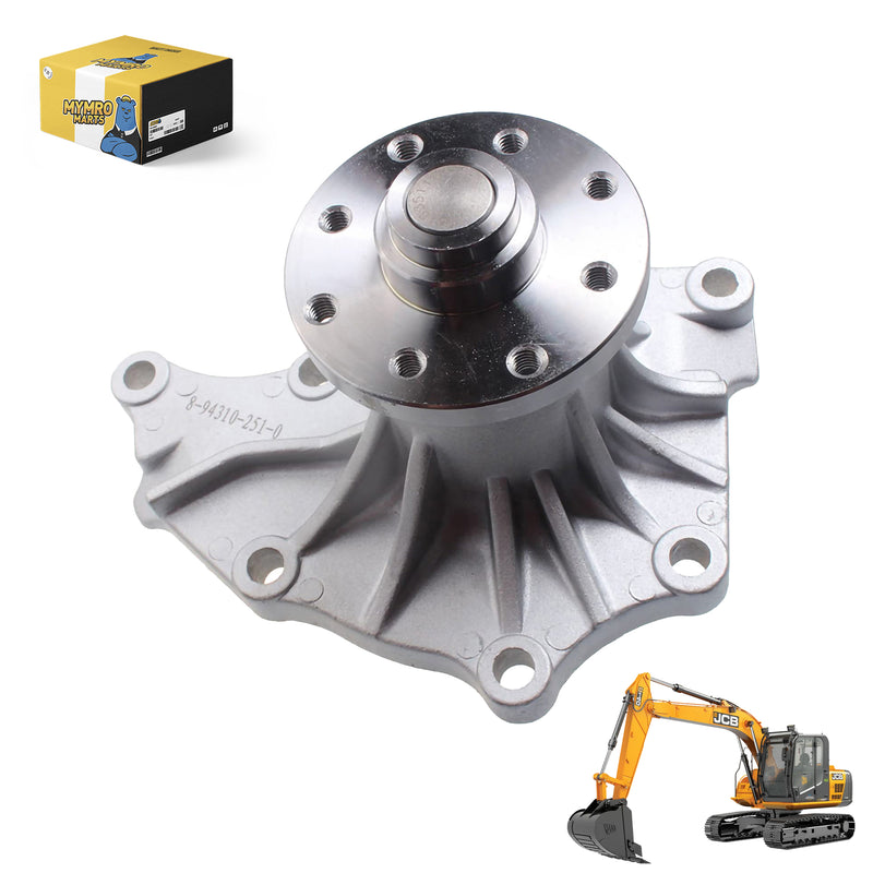 Load image into Gallery viewer, Engine Water Pump 02/801724 02801724 For JCB 8060 8052 8080 8056 from MyMROmarts