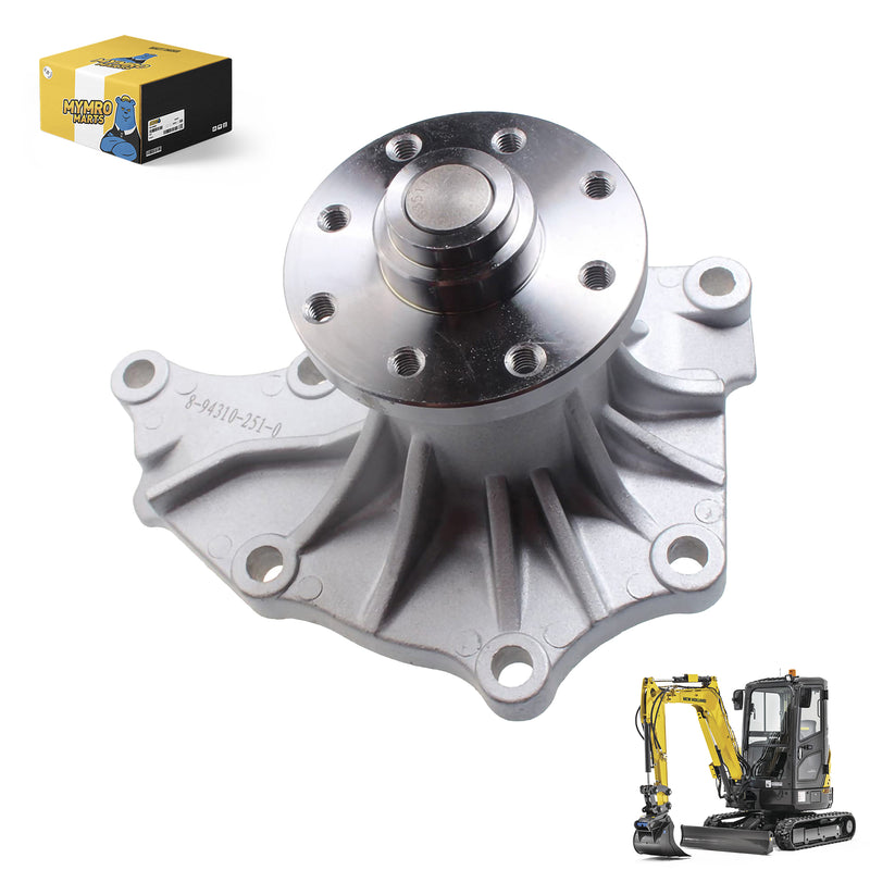 Load image into Gallery viewer, Engine Water Pump 6671508 6631810 for New Holland E70 E70SR E80 E80MSR Excavators from MyMROmarts