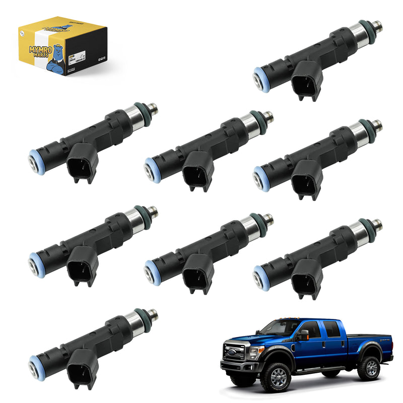 Cargue la imagen en el visor de la galería, 8PCS Fuel Injectors 7C3E-AB 7C3Z-9F593-A for Ford F-150 F-250 F-350 E-150 E-250 E-350 E-450 Expedition 5.4L 2003-2010 - Engine Parts > Fuel System > Fuel Injector Nozzle from MyMROmarts