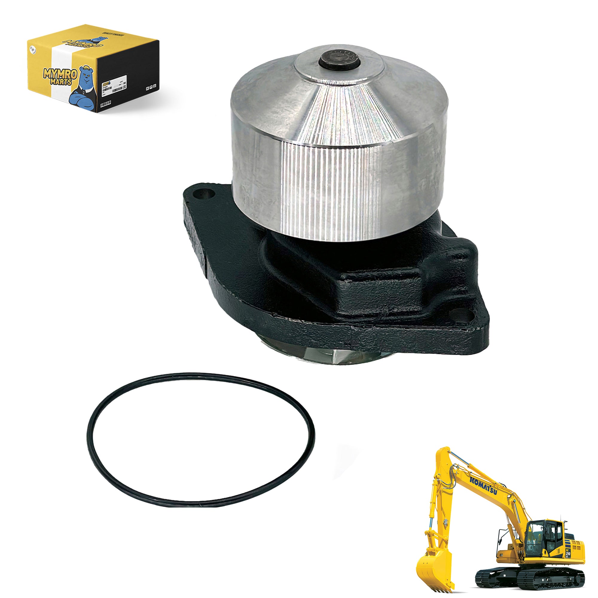 Engine Water Pump 6735-61-1501 For Komatsu PC220-7 PC270-7 PC60-7 PC75UU-3 Engine 4D102 6D102