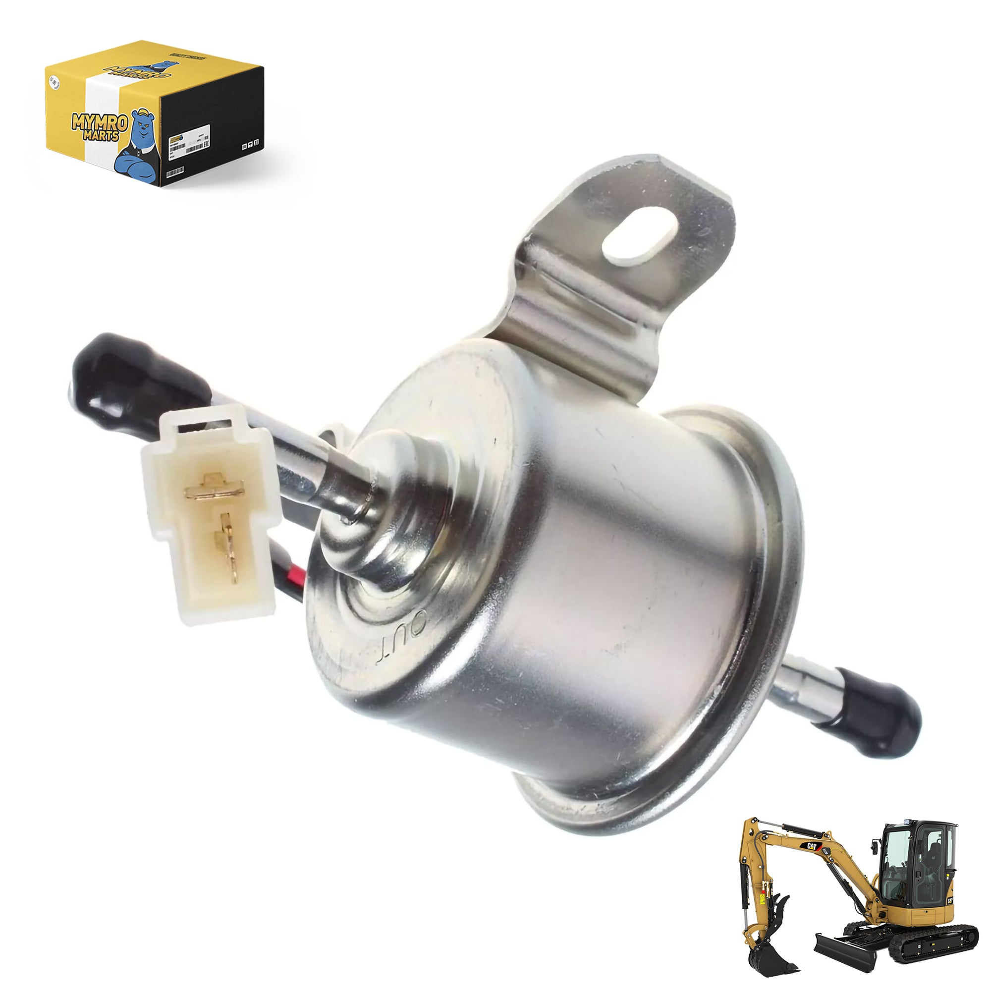 Fuel Pump 370-4008 for Caterpillar 305C 304 308 307.5 309 306 301.6 304CR 302CR 303.5E2 CR 303.5E2 305E2 CR 308.5 303.5CR 302.7CR 303CR 305 CR 310
