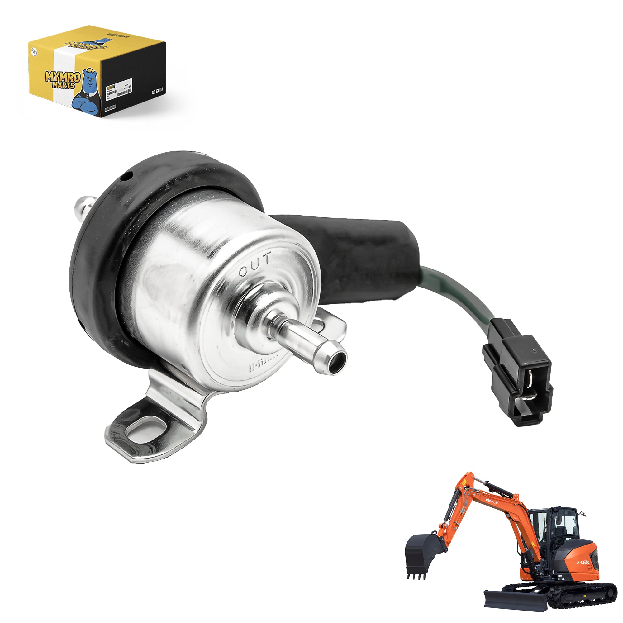 Fuel Pump RD431-51350 for Kubota Excavator U55-5 U25S KX040-4 KX121-3S KX161-3S Loader SSV65 SSV75 SVL65-2 SVL75 SVL90