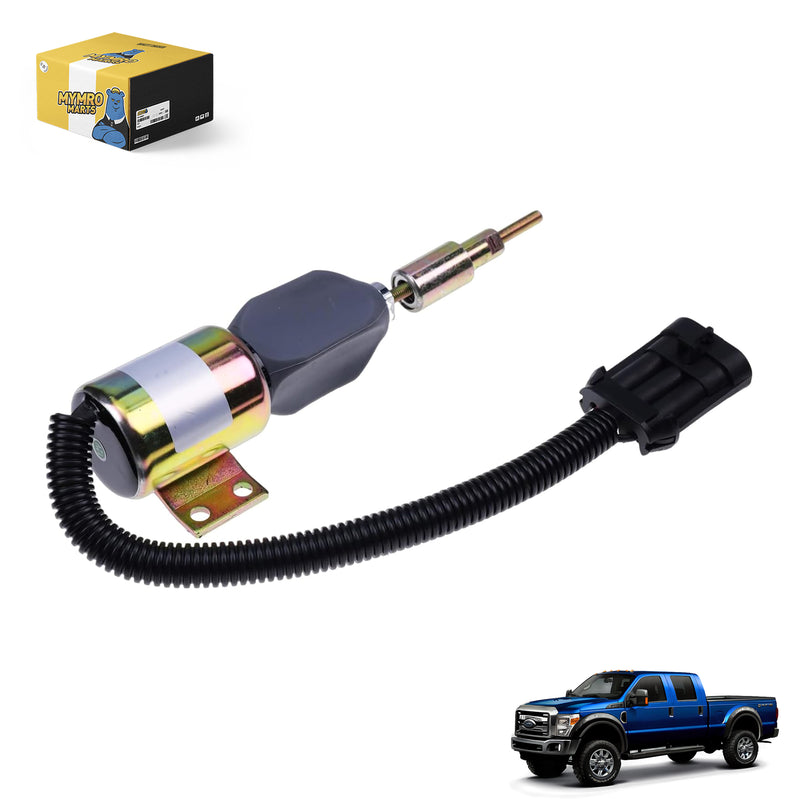Load image into Gallery viewer, 12V Shutdown Solenoid F1HZ9N392A 1751ES-12E6UC4B1S5 SA-3850-12 For Ford 7.8L Truck from MyMROmarts