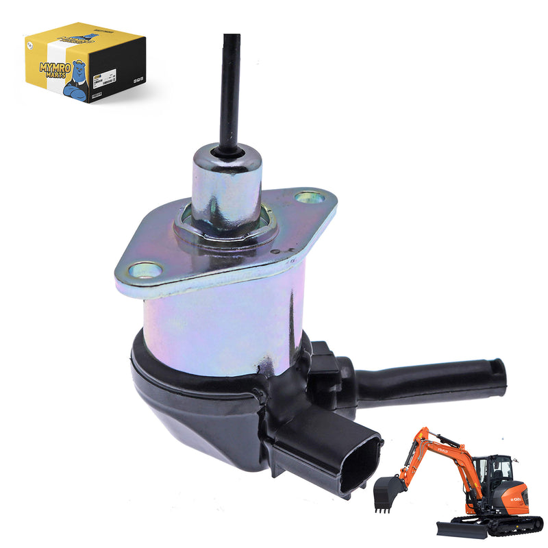 Load image into Gallery viewer, 12V Fuel Stop Solenoid 1A021-60014 for Kubota Engine V2003 V2203 V2403 Tractor L2800 L3130 L3200 L3240 from MyMROmarts
